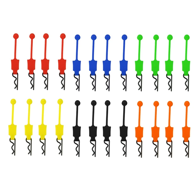 

4Pcs Rubber Car Body Clip Retainer Shell Fixed Buckle Lock for 1/10 ARRMA Senton Granite Typhon Traxxas Slash UDR