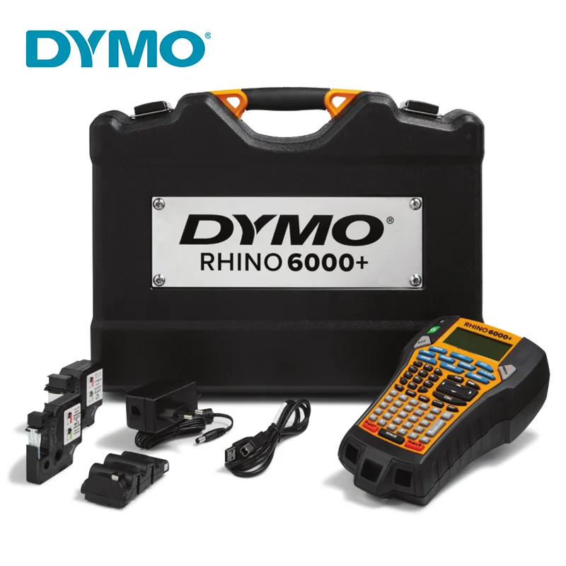 Фото DYMO Rhino 6000 +, принтер для этикеток, производитель промышленных этикеток, гибкая нейлоновая виниловая лента для этикеток 6-24 мм 45013 18443 18483 18488 18489 ... №3
