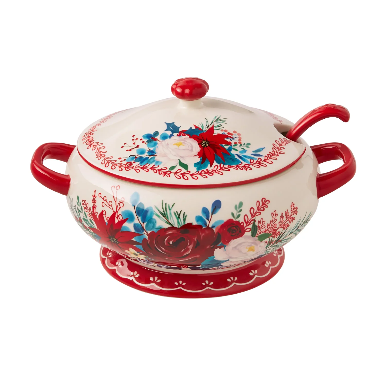 

Wishful Winter Ceramic Soup Tureen with Ladle Set