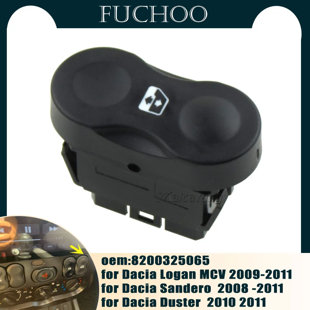 

Car Accessories Front Electric Window Control Switch Button for Dacia Logan MCV Sandero Duster 8200325065