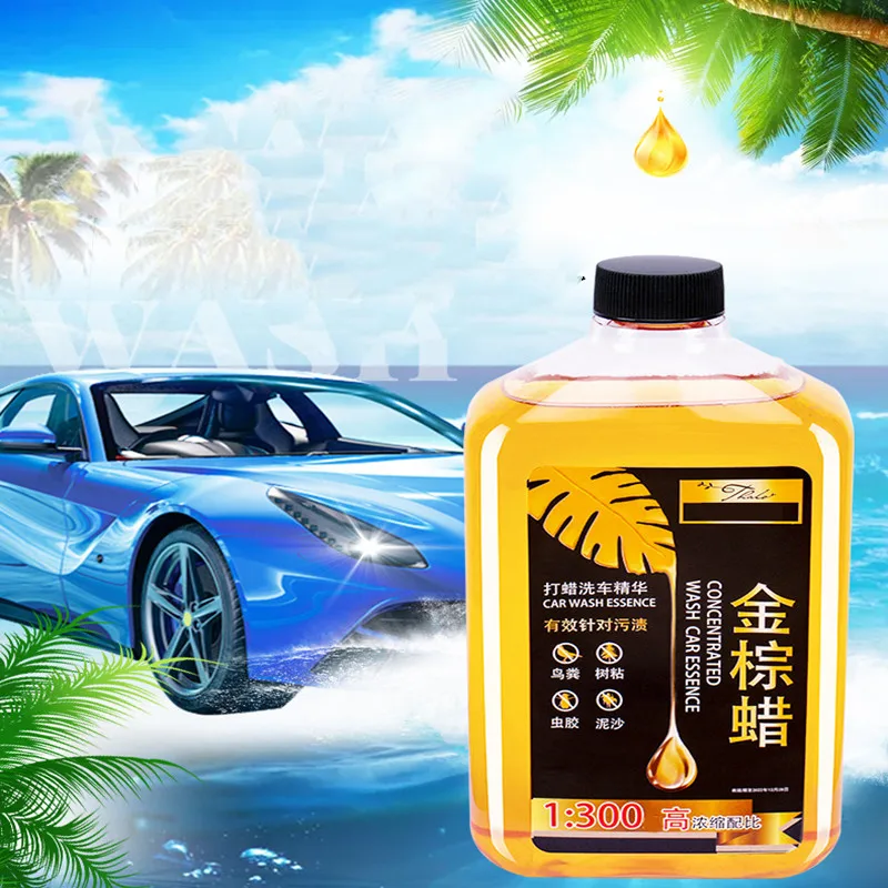 

Car Wash Agent Wax Concentrated High Foam Car Wash Fluid Wax Car Wash Essence Strong Decontamination Polishing Coating