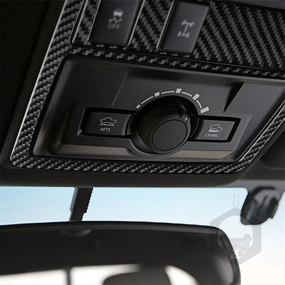 

Suitable For Toyota Takuma 15-20 Reading Light Panel 2-Piece Carbon Fiber Decorative Sticker
