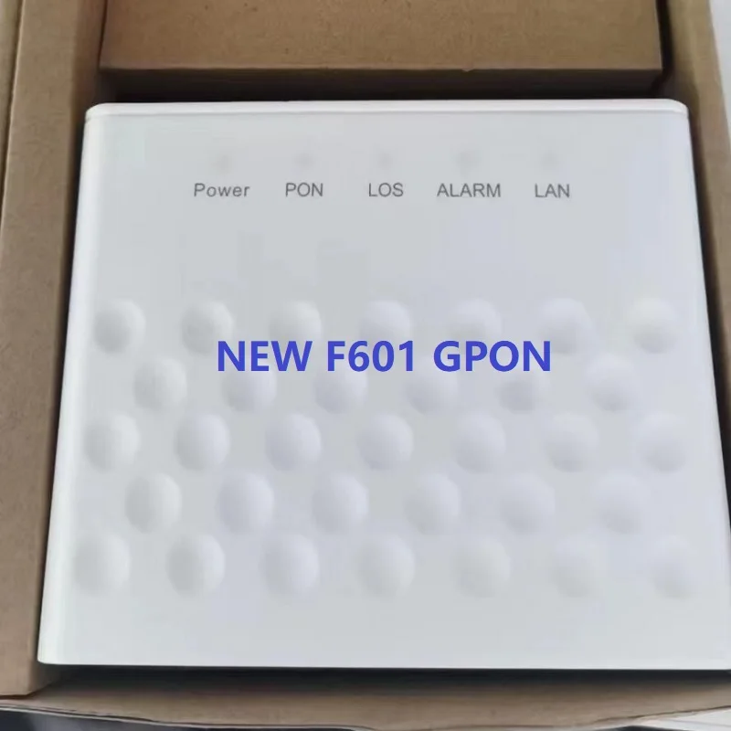 

100% оригинальный новый F601 GPON терминал ONT Оптический Терминал 1GE порт, аналогичный функции Z TE FTTH F401 F643 F660 ONU