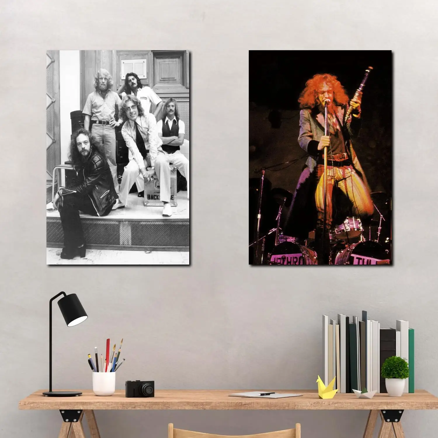 

Jethro Tull певец холст художественный плакат и настенный художественный принт современная семейная Спальня Декор плакаты