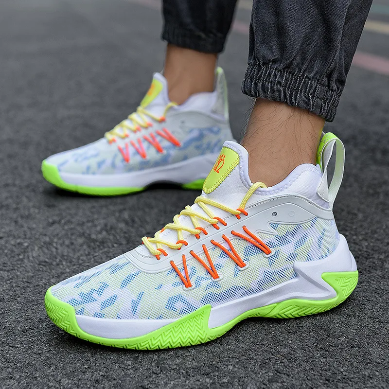 Men Sneakers Street Basketball Culture Sports Shoes High Quality Competition Basketball Shoes