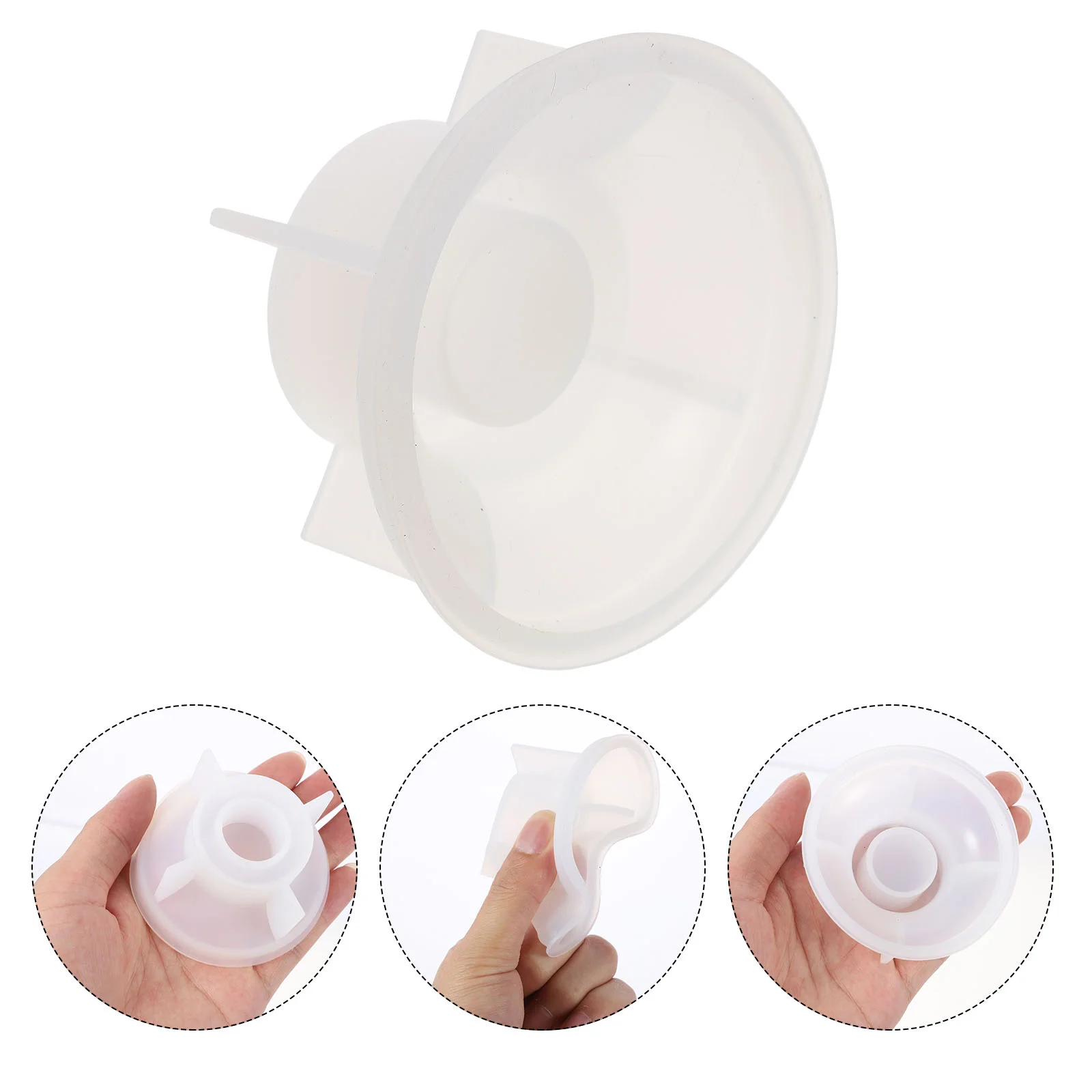 

Lotus Candle Holders Base Silicone Mold Ornament Making Tool Epoxy Resin Mold