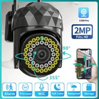 2mp wifi ip camera 39 led full color night vision panoramic security cam outdoor ip66 waterproof surveillance cameras