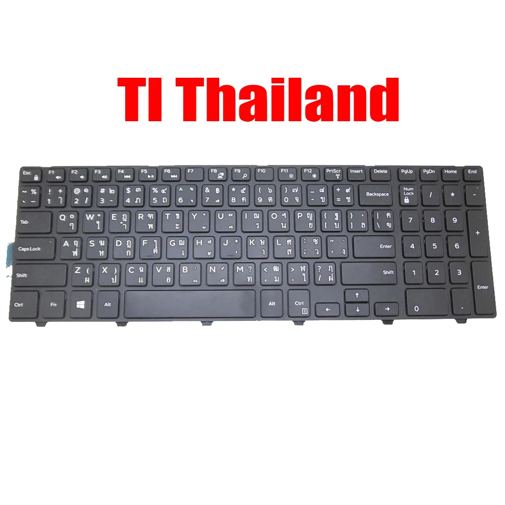 

TI Thailand Keyboard For DELL For Inspiron 5542 5543 5545 5547 5548 5551 5552 5555 5557 5558 5559 5566 5576 5577 7557 7559 5748