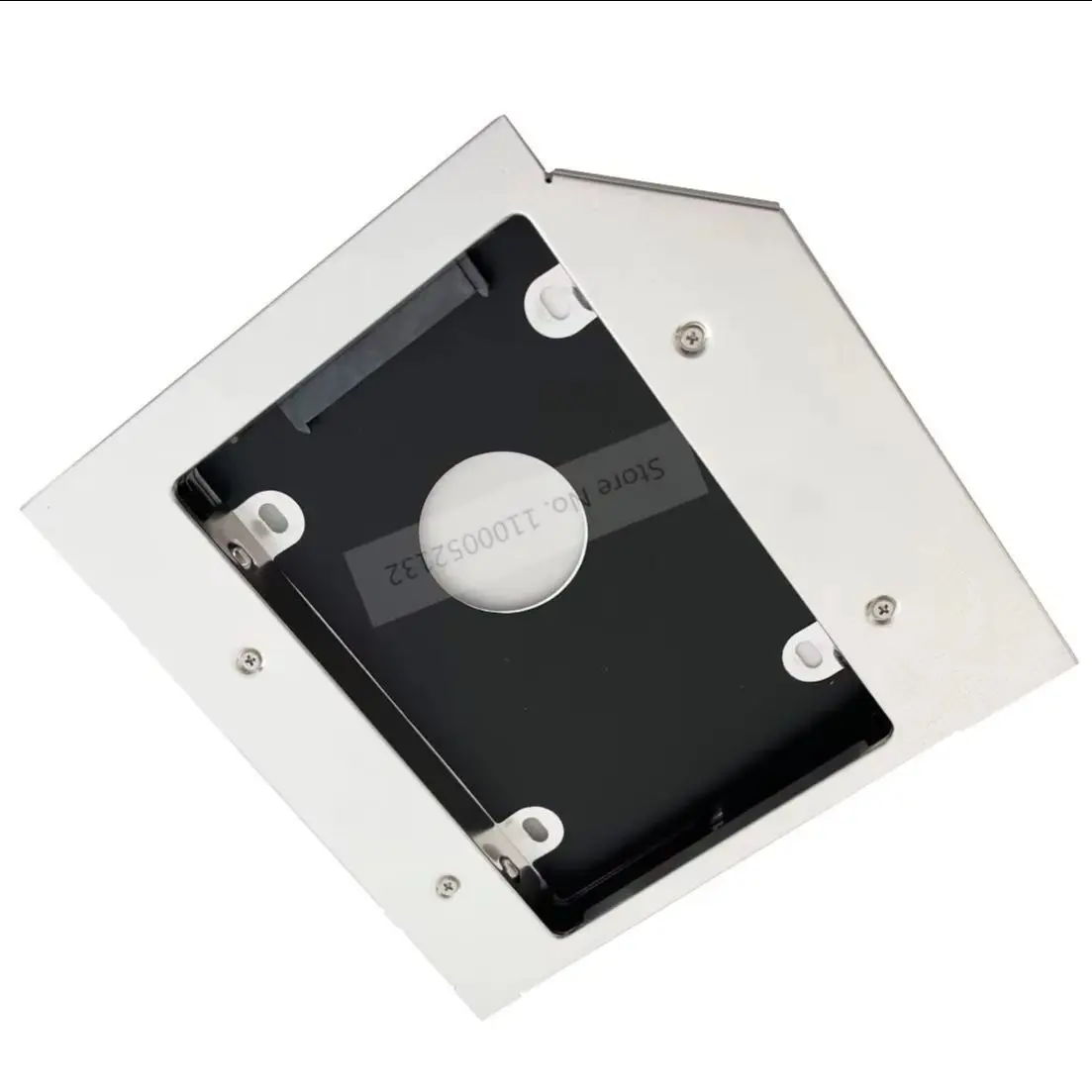 Фото Корпус-адаптер (кади) для второго жесткого диска HDD 12,7 мм в оптический отсек для Packard Bell TJ65 TM82 TM85 TM86 TE11HC TS11HR TK85 JO 045RU UJ890 №1