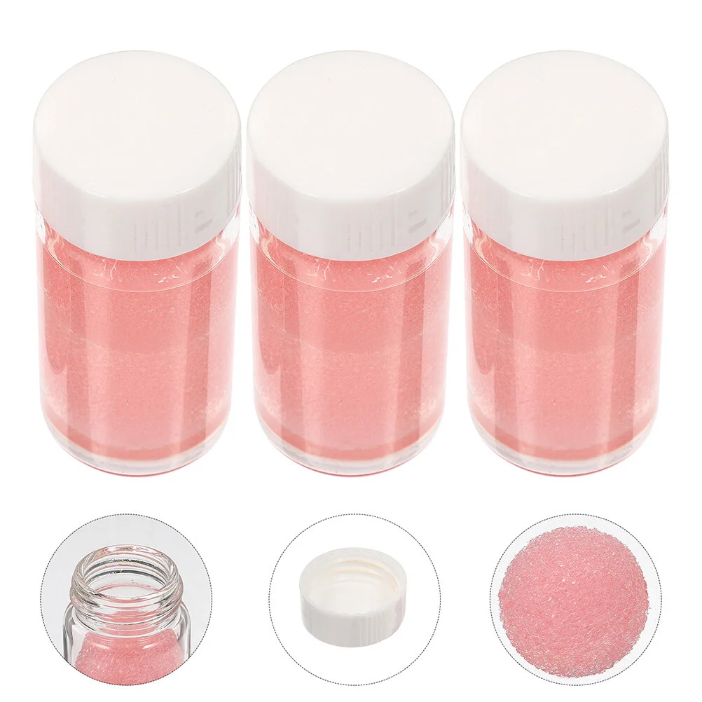 

3 Pcs Extension Glue Beauty Tweezers Cleaning Tool Detergents Cleaner Portable Eyelash Brush Solution Salon