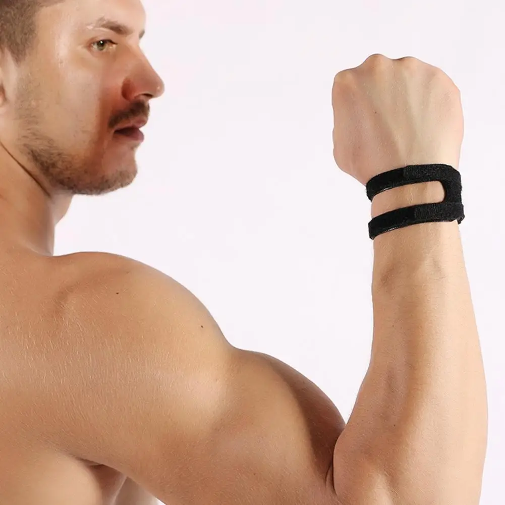 

1Pc Wrist Wrap Breathable Compression Wrist Support Strap Reusable Adjustable Hand Wrist Support Brace For Fitness