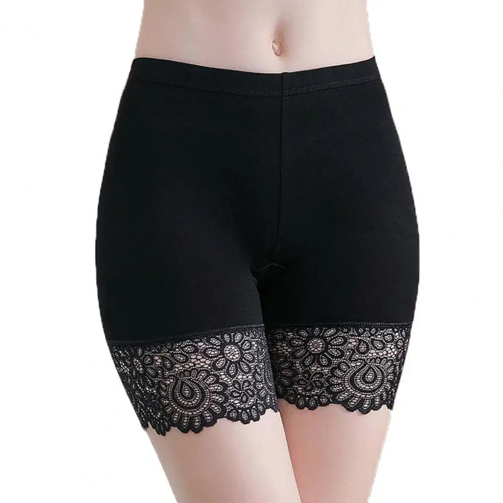 

Simple Stretchy Close Fit Safety Shorts Safety Pants Underwear Stitching