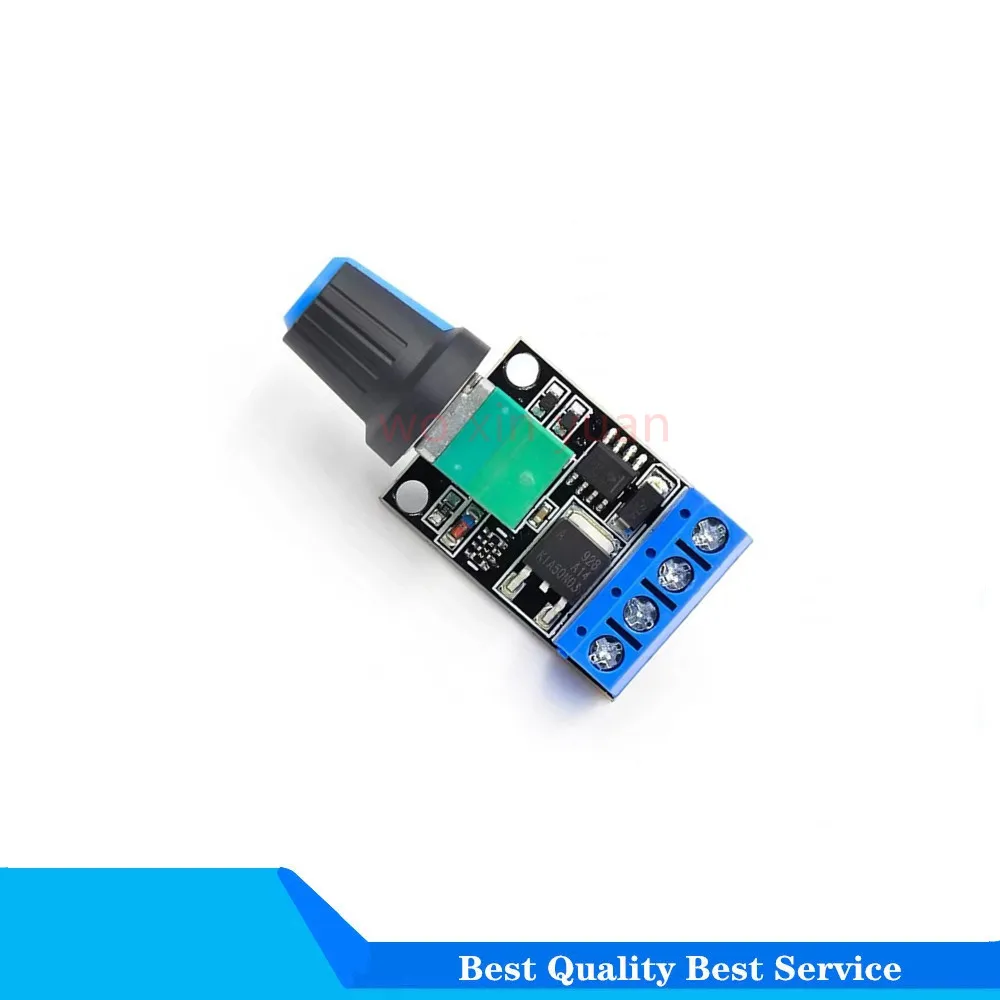 Mini 5A 10A 90W PWM 12V контроллер скорости двигателя постоянного тока Module 4 5 V-35V