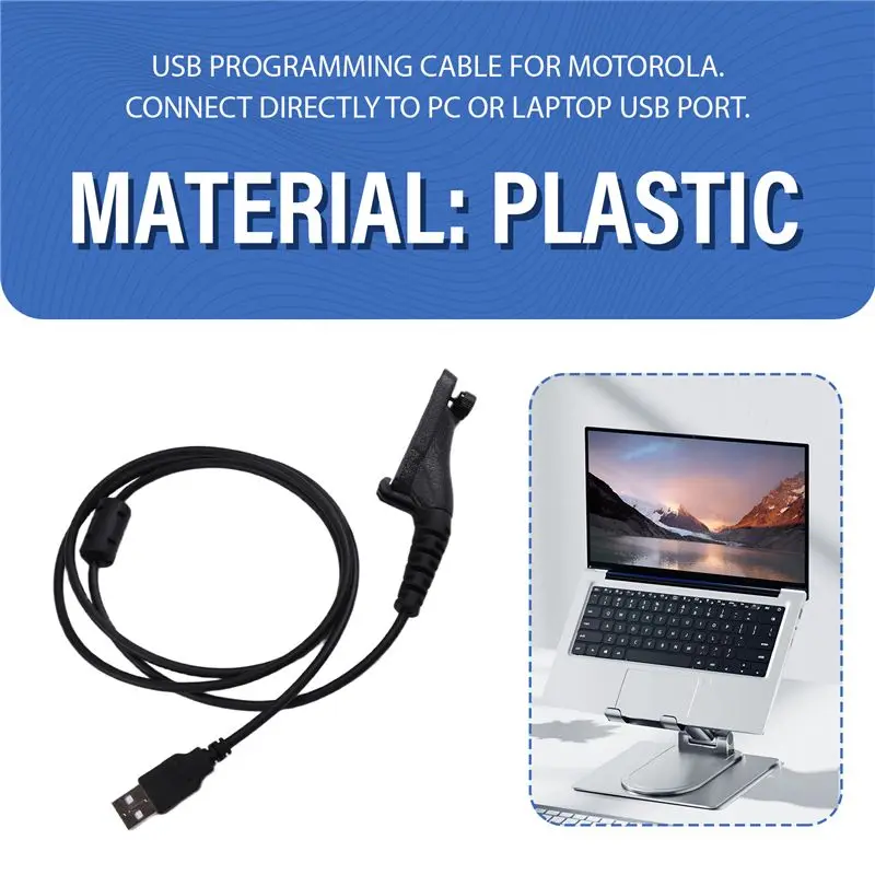 Фото Прочный USB-кабель для программирования радиостанций Motorola APX1000, APX2000, APX3000, APX6000, APX7000 №2