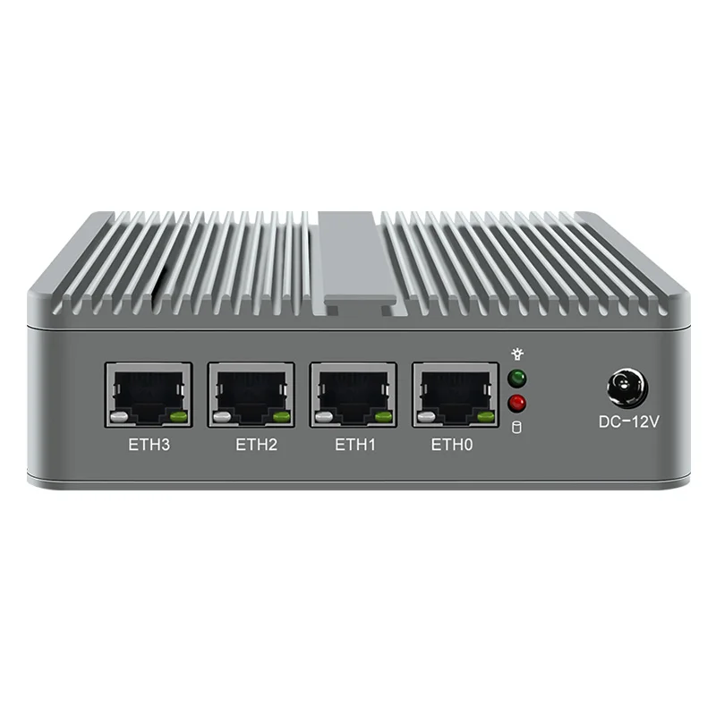 Topton Celeron N5105 мини-ПК безвентиляторный маршрутизатор OPNsense Четырехъядерный 4 * LAN 2 5G