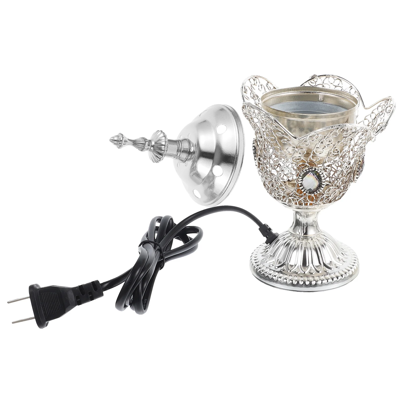 

Plug-in Burner Vintage Decor Home Burners Electric Iron Storage Censer Retro