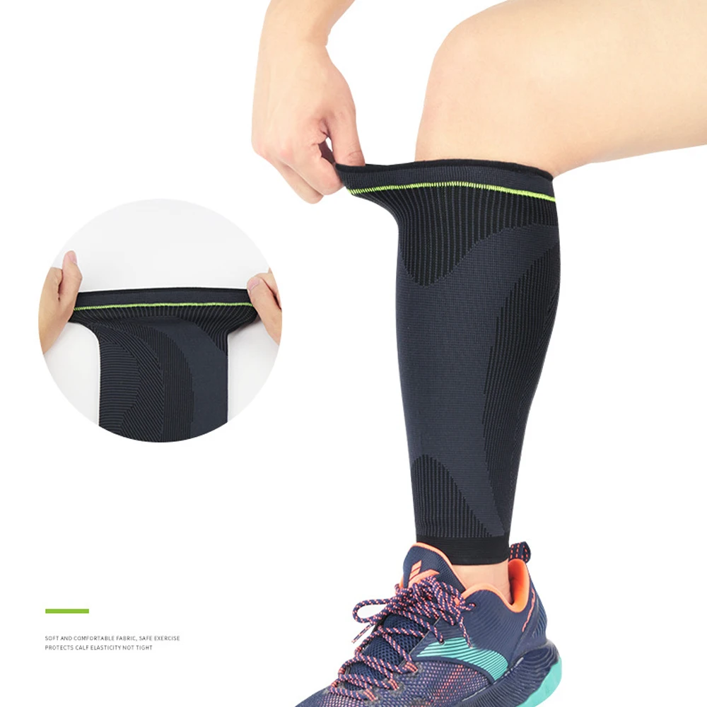 Tcare 1Pair Calf Compression Sleeve Leg Sleeves for Running Footless Helps Shin Splints Guards | Красота и здоровье