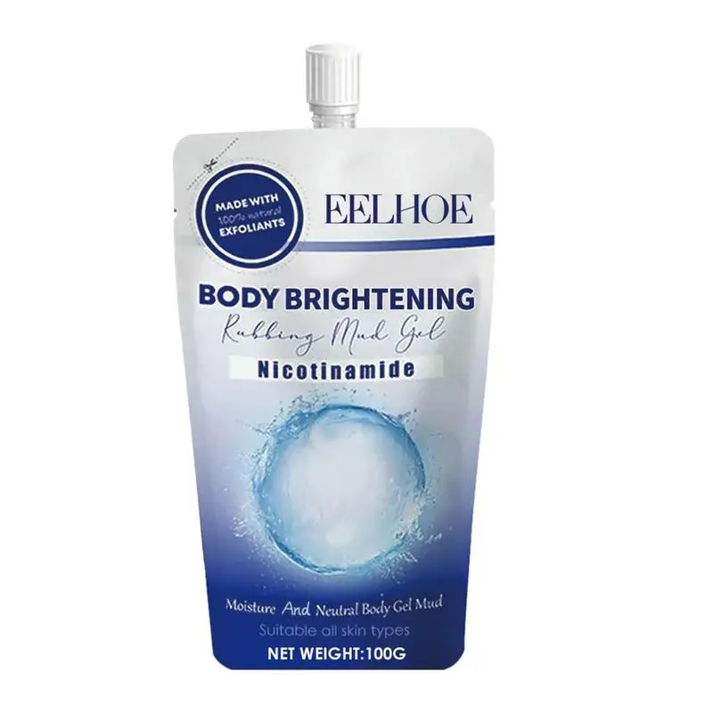 

Skin Exfoliator Body Scrub Safe Body Cleansing Cream Face Scrub Moisturizing Body Mud Rubbing Cream Multifunctional Dead Skin