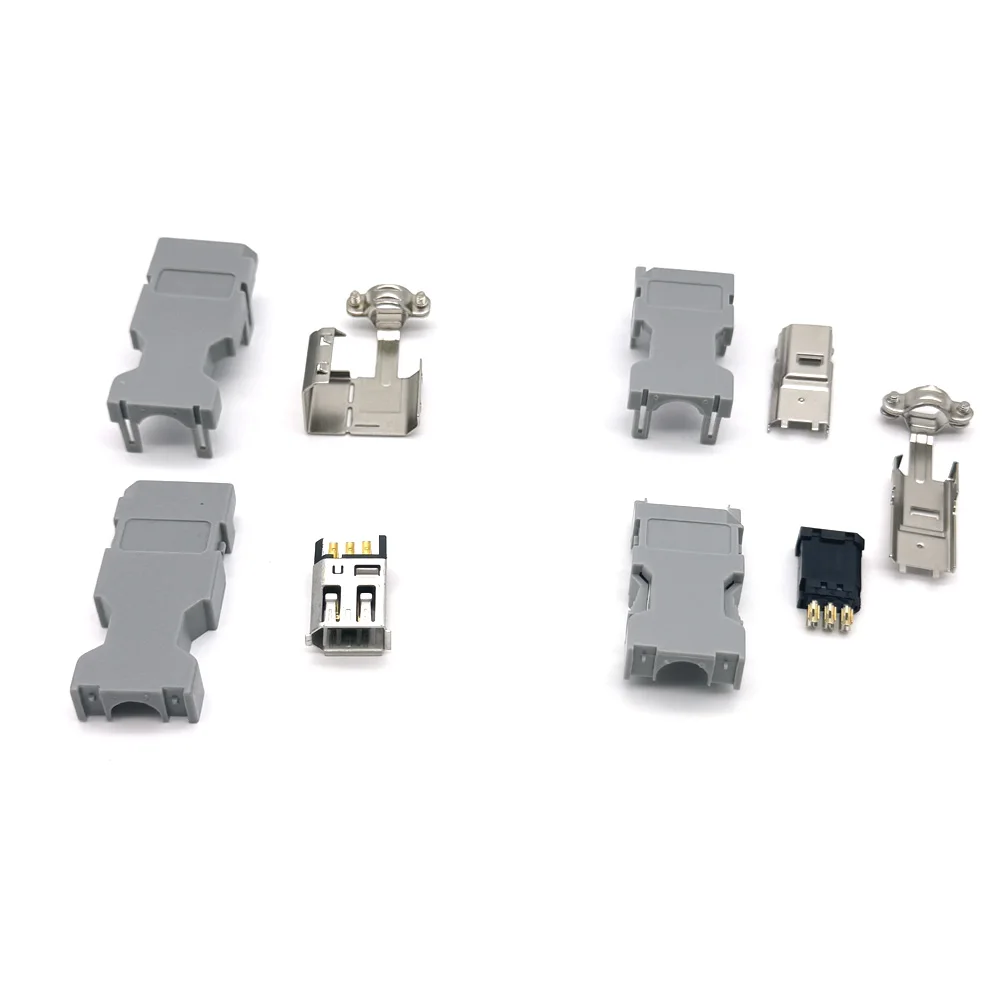 1394 6-контактный SM-6P SM-6E SM-10P CN3 CN2 X6 для Yaskawa Panasonic Delta сервопривод кодировщик разъем