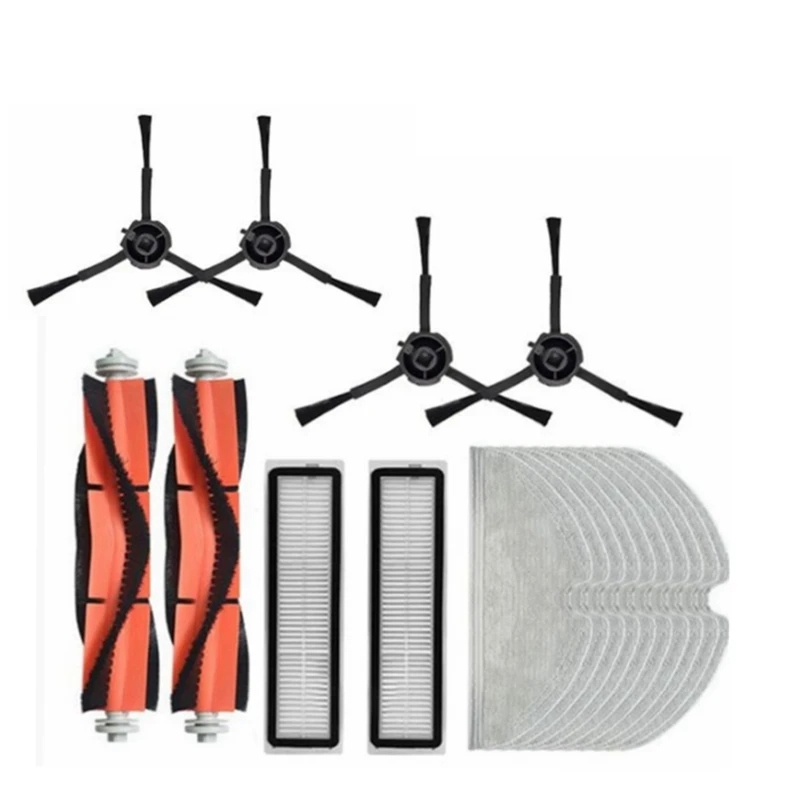 

Аксессуары для пылесоса Dreame Bot L10 Pro, основная и боковая щетки, швабры, сменные детали, 18 шт.