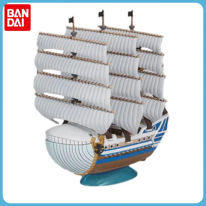 

BANDAI ONE PIECE Edward Newgate Pirates Moby Dick Grand Ship Genuine Anime Action Figure Assembly Model Children Birthday Gifts