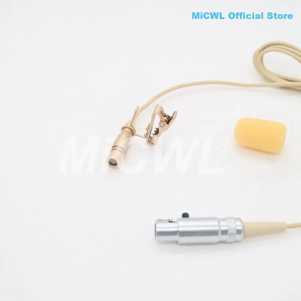 Фото Кардиоидный микрофон UL4 Lavalier для Shure ULX SLX QLX 4Pin Sennheiser AVX XS EW G2 G3 G4 Evolution AKG 3-контактный разъем 3,5 мм №5
