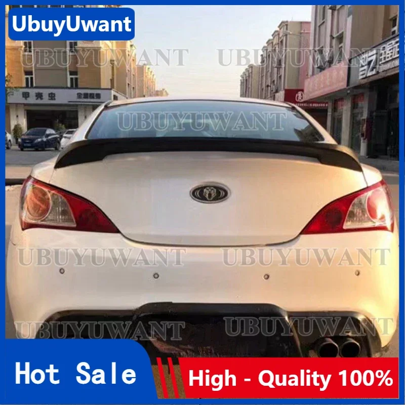 

Спойлер для Hyundai Tiburon Genesis Coupe 2009 2010 2011 2012, высококачественный материал углеродного волокна, задний спойлер для автомобиля