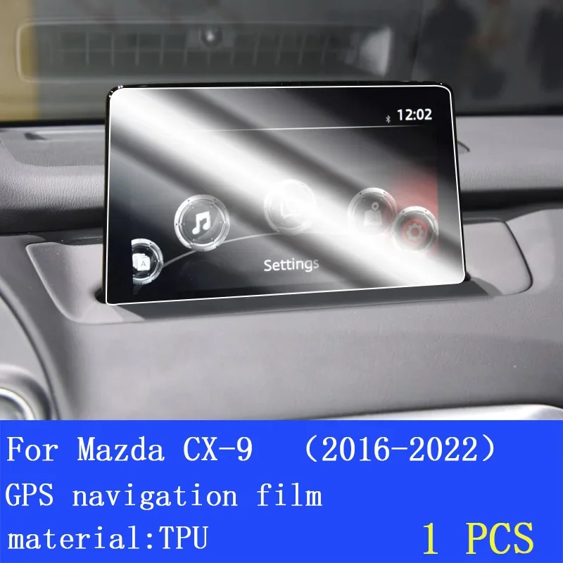 

Для Mazda CX9 2016-2022 навигация центральная консоль панель шестерни экран ТПУ салон автомобиля защитная пленка против царапин ремонтная наклейка