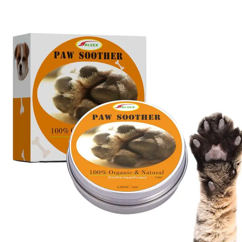 

Pet Paw Balm 30g Organic Dog Paw Butter Moisturizer Natural Skin Healing Repairing Dry Cracked Skin Care Cream For Pet Supplies