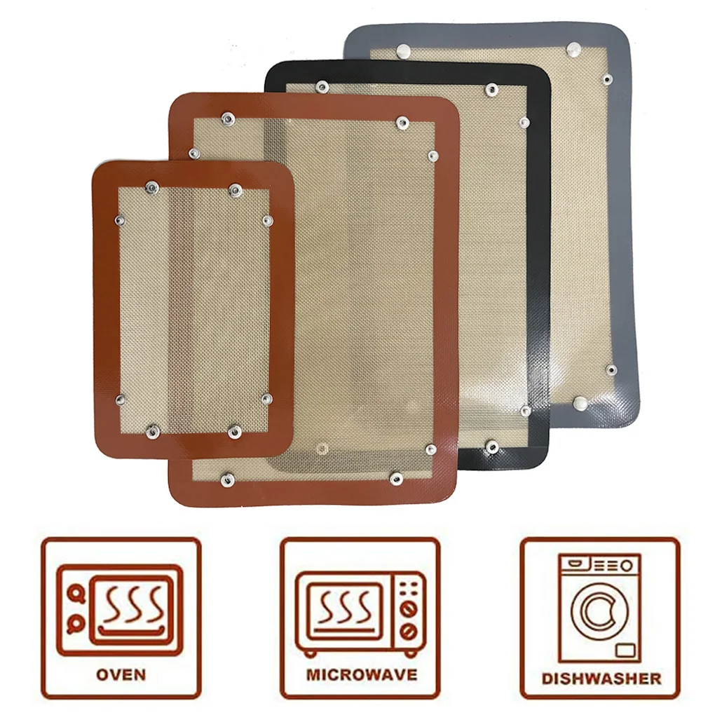 

Silicone Baking Mat Non Stick Baking Mat Reusable Heat-Resistant Liner Oven Pan Sheet Oven Sheet Liner Kitchen Bakeware Tool