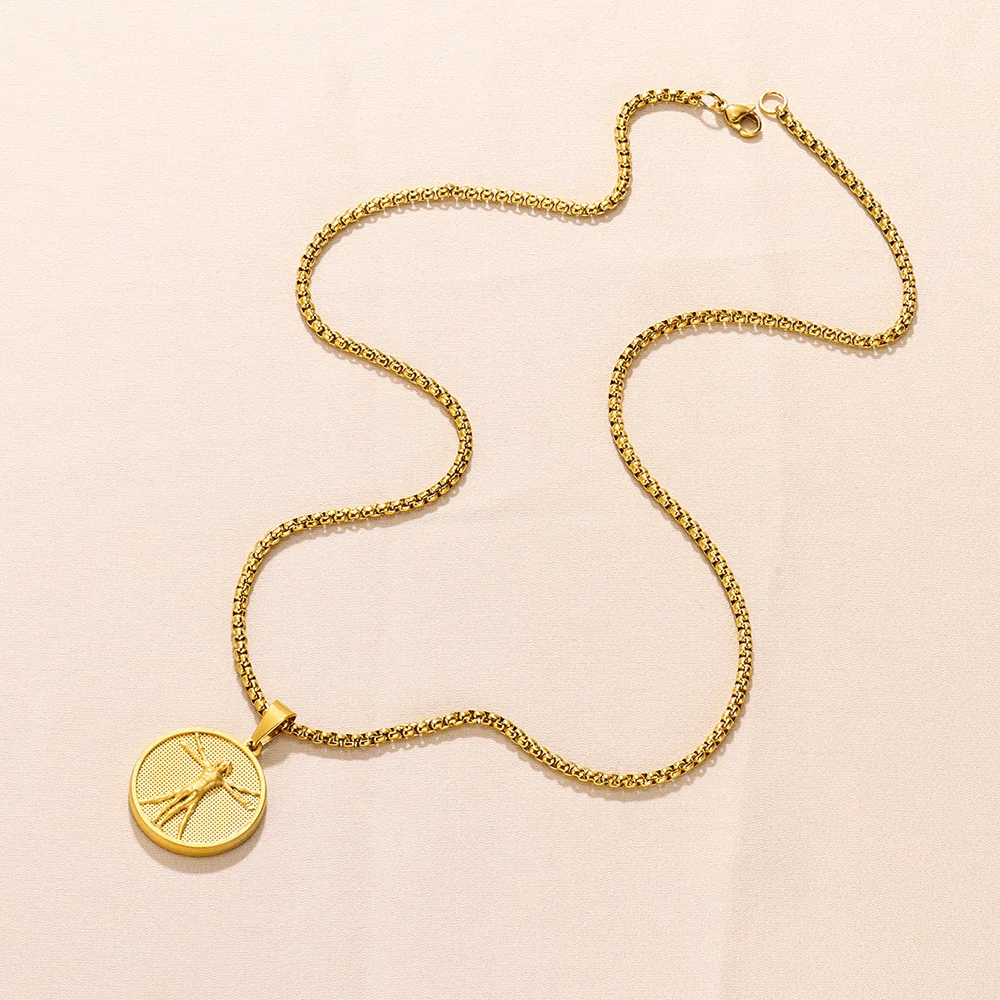 Эстетическое ожерелье высокого качества из нержавеющей стали для женщин и