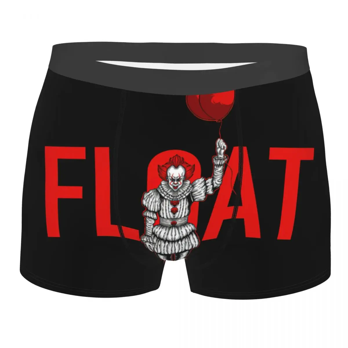 

Pennywhise It Float Horror Joker Movie Men's Underwear Boxer Briefs Shorts Panties Novelty Polyester Underpants for Male S-XXL