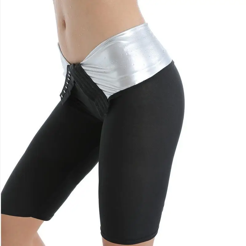 

Sweat Sauna Pants Body Shaper Shorts Weight Loss Slimming Shapewear Women Waist Trainer Tummy Hot Thermo Leggings Fitness Stretc
