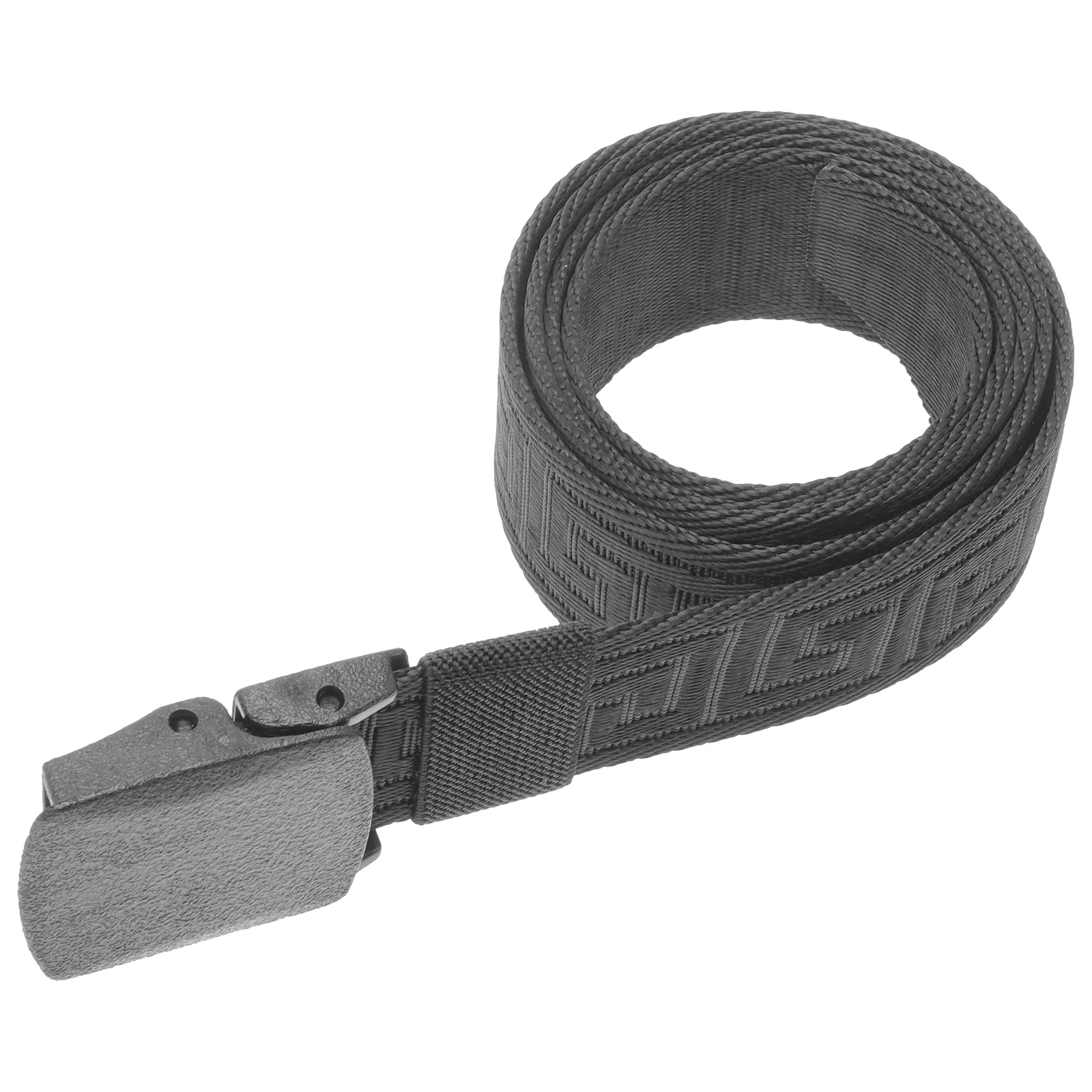 

Portable Belt Camping Men Polyester Waist Leisure Band Belts Plastic Buckle Casual