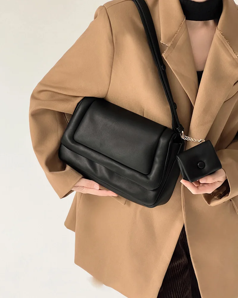 Из искусственной кожи сумка для подмышек в виде облака женщин сумки на плечо