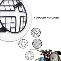 lense cover motorcycle accessories headlight grille cover case motorcycle headlight cover mesh lampshade lamp guard