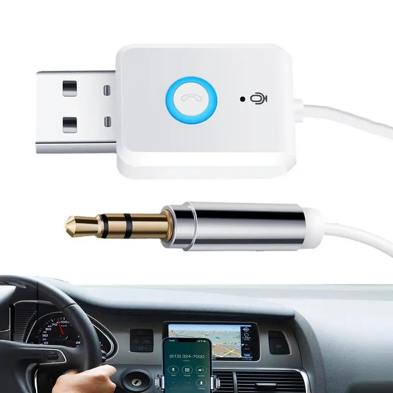 

Adapter Car Plug Universal Portable Receiver & Transmitter In-car Music Reception Adapter Multifunctional Plug And Play USB