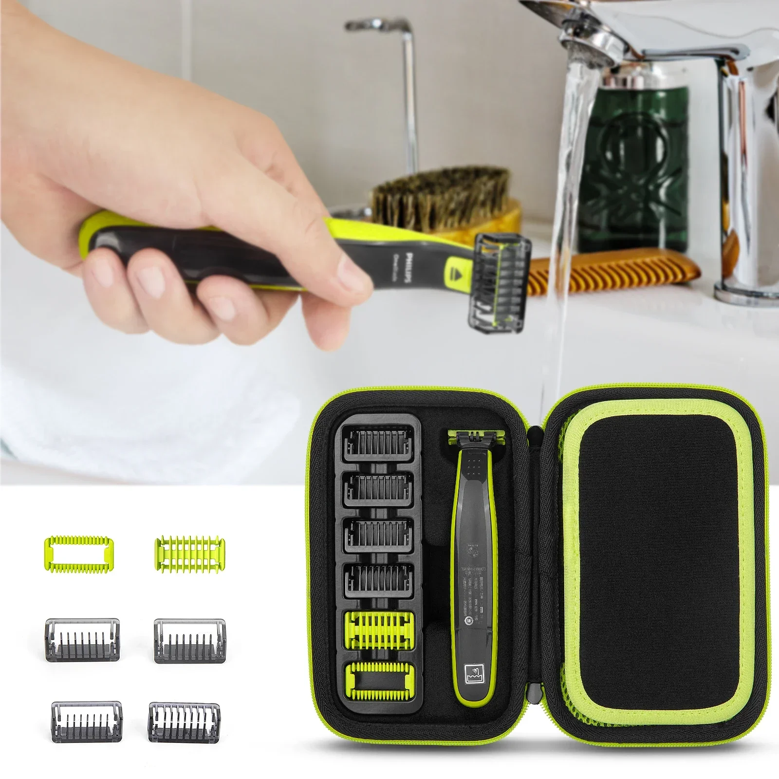 Жесткий чехол Yinke EVA для Philips One Blade QP2520 QP2530 QP2620 QP2630 дорожная защитная