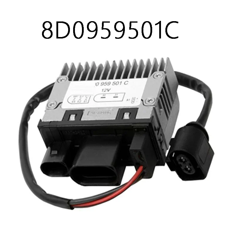 Модуль управления вентилятором охлаждения радиатора для Audi 8K0 959 501G 4F0 4F 0959501 A E 8D