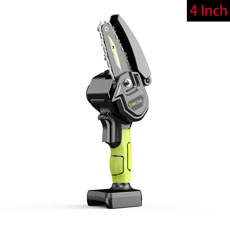 

Миниатюрная Аккумуляторная Цепная Пила 4/6 Дюймов С Бензиновым Двигателем, Работающая От 18-вольтовой Батареи, Для Садовых Работ