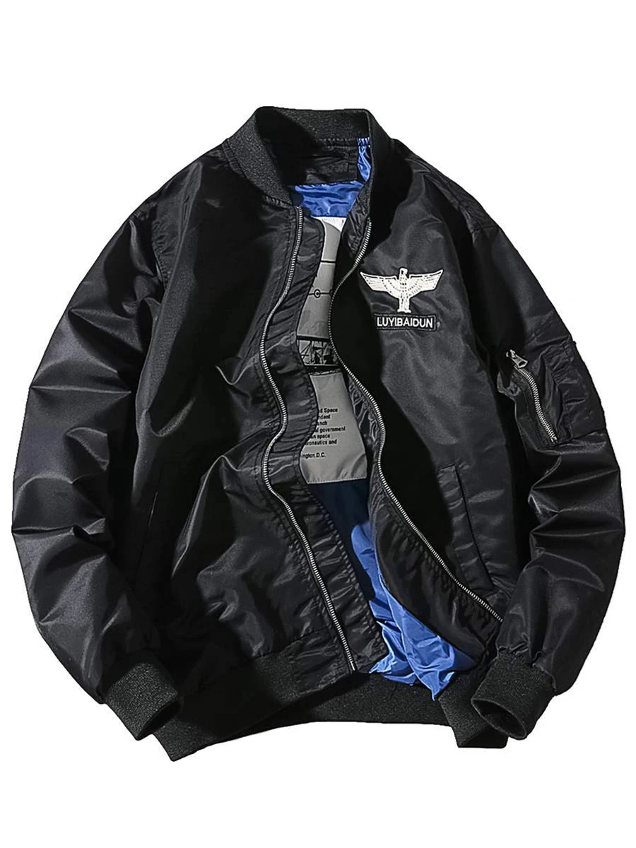 Модная брендовая куртка MA мужская весенне-осенне-зимняя повседневная свободная