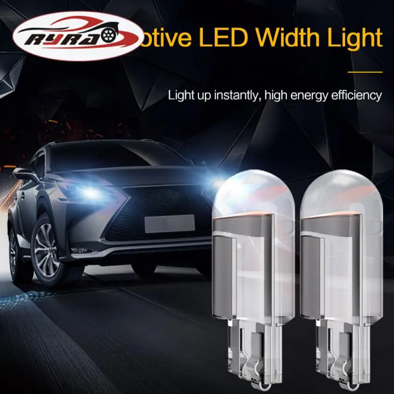 

Автомобильная лампа W5w 194 T10 Cob для номерного знака