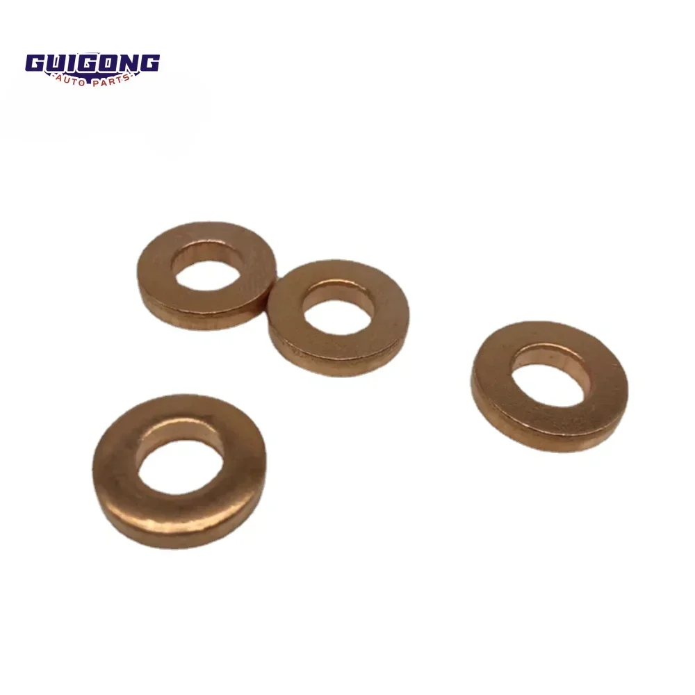 GUIGONG Оригинальный 6650170060 4 шт. * комплекты медных прокладок для шайбы топливной