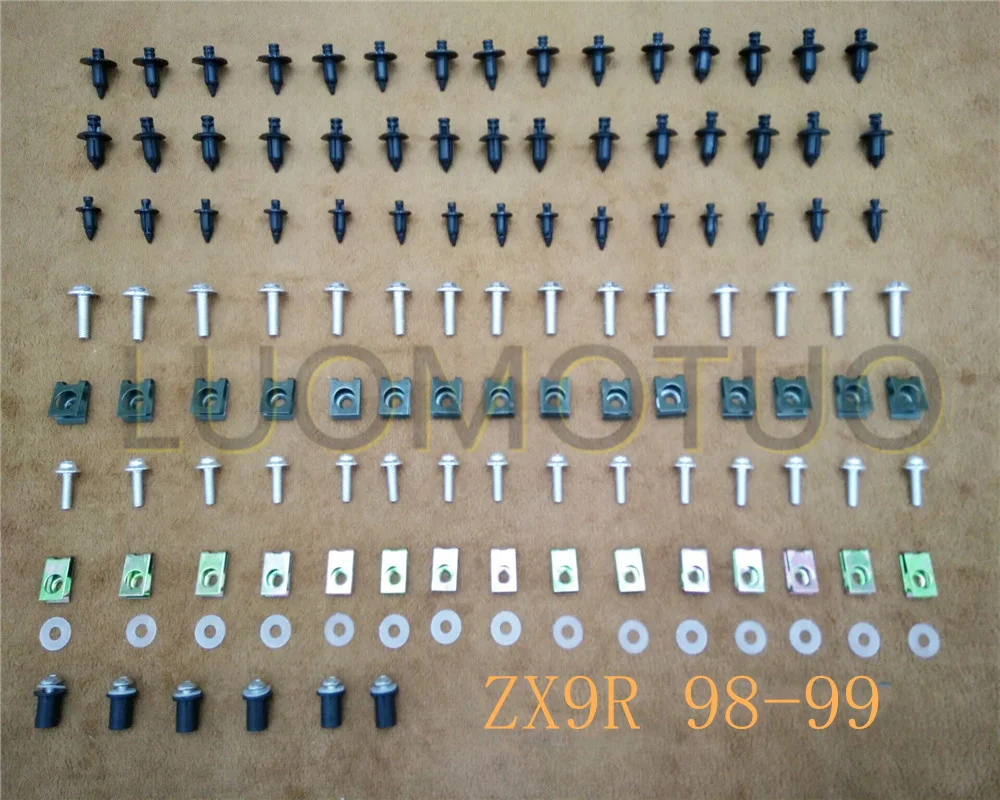 

Fairing Bodywork Kit Bolts Screws For Fit For Kawasaki ZX9R 1998-1999