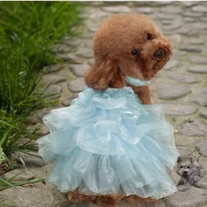 Dog Clothes for Small Dogs  Puppy Clothes The New Summer Wedding Dress Princess in India