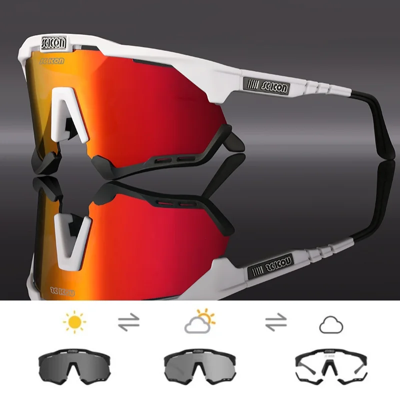 Велосипедные солнцезащитные очки поляризованные для велоспорта сверхмощные