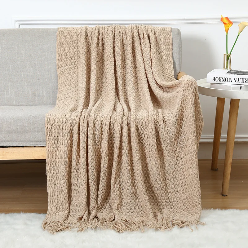 

Покрывало одеяло для дивана одеяло для сна подходящее для путешествий Дома Офиса кондиционер вязаное маленькое одеяло для сна