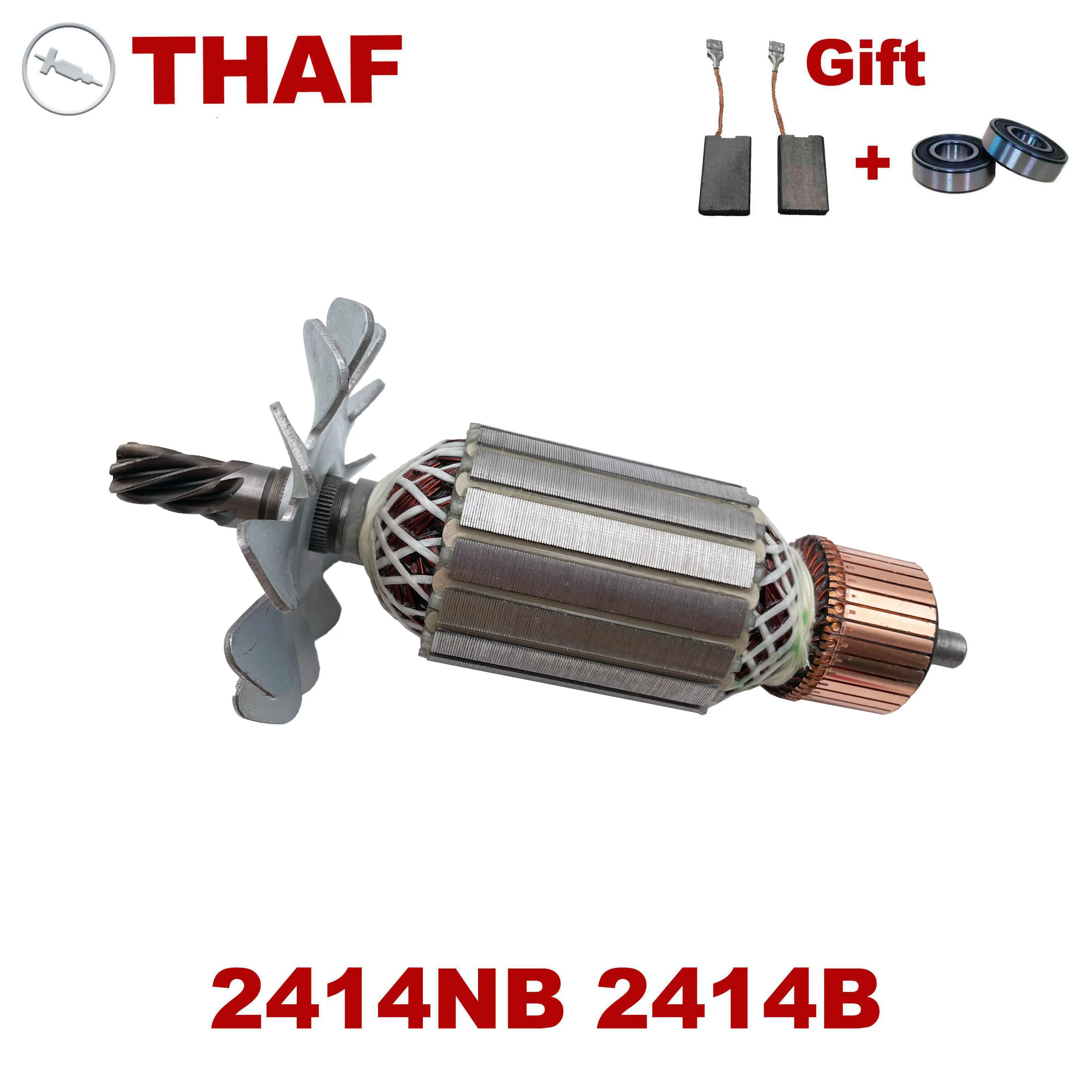 AC220V-240V Якорь ротор замена для Makita ОТРЕЗНАЯ МАШИНА 2414NB 2414B