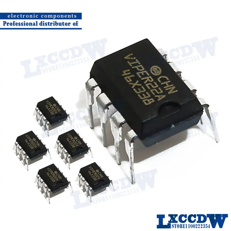 

5 шт. VIPer22A DIP8 VIPer22 DIP 22A DIP-8 новый и оригинальный IC