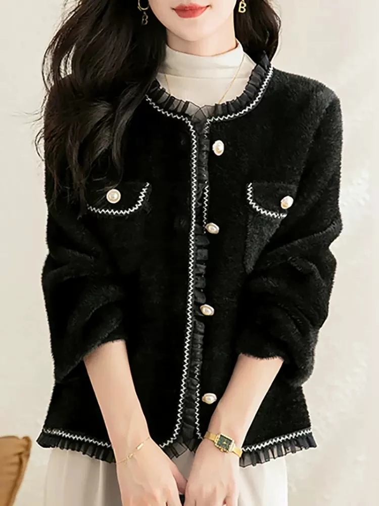 Повседневные короткие пальто женская одежда весна осень 2023 новые модные куртки